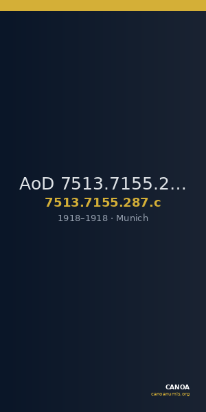 AoD 7513.7155.287.c — CANOA