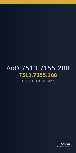 AoD 7513.7155.288 — CANOA
