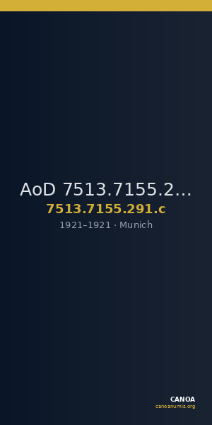 AoD 7513.7155.291.c — CANOA