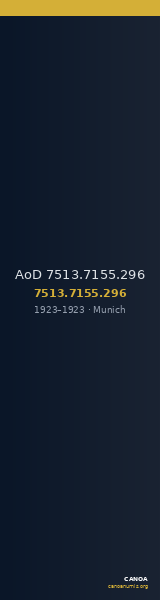 AoD 7513.7155.296 — CANOA