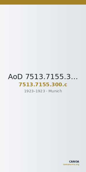 AoD 7513.7155.300.c — CANOA