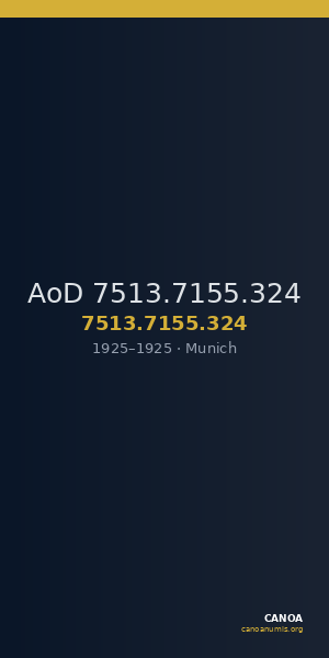 AoD 7513.7155.324 — CANOA