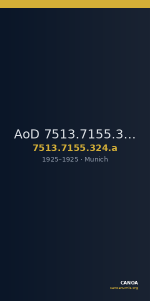 AoD 7513.7155.324.a — CANOA