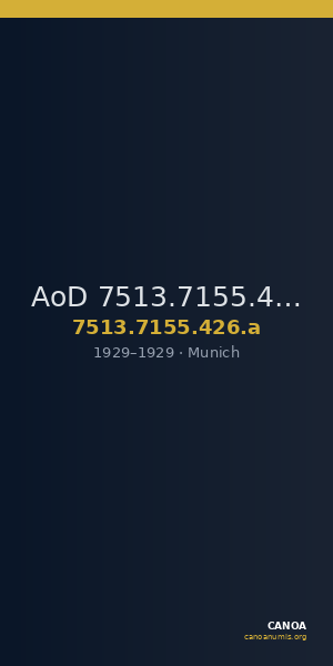 AoD 7513.7155.426.a — CANOA