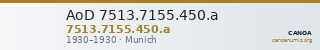 AoD 7513.7155.450.a — CANOA