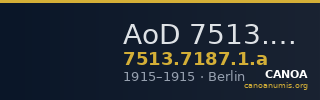 AoD 7513.7187.1.a — CANOA
