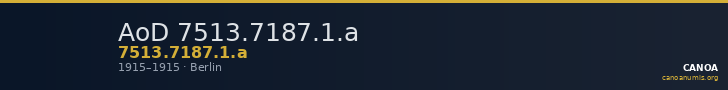 AoD 7513.7187.1.a — CANOA