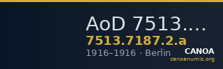 AoD 7513.7187.2.a — CANOA