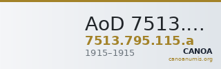 AoD 7513.795.115.a — CANOA