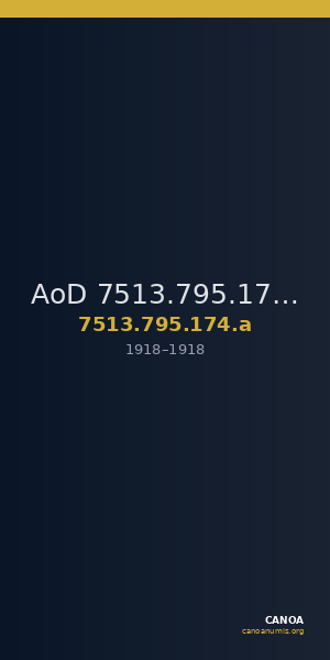AoD 7513.795.174.a — CANOA