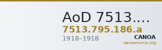 AoD 7513.795.186.a — CANOA