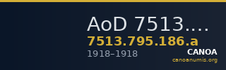 AoD 7513.795.186.a — CANOA