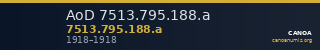 AoD 7513.795.188.a — CANOA