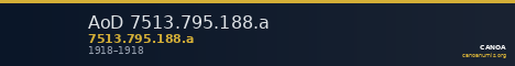 AoD 7513.795.188.a — CANOA