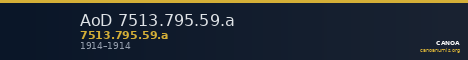 AoD 7513.795.59.a — CANOA