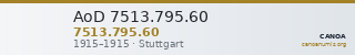 AoD 7513.795.60 — CANOA