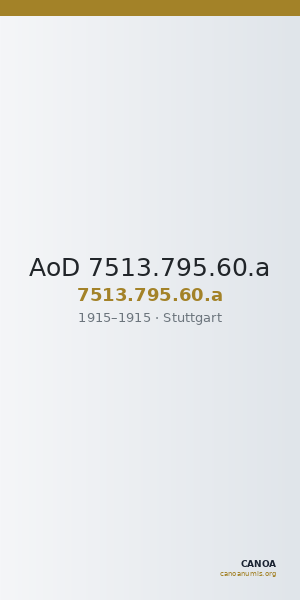 AoD 7513.795.60.a — CANOA