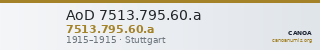 AoD 7513.795.60.a — CANOA