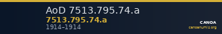 AoD 7513.795.74.a — CANOA