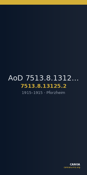 AoD 7513.8.13125.2 — CANOA