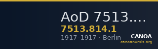 AoD 7513.814.1 — CANOA