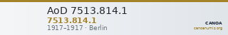 AoD 7513.814.1 — CANOA