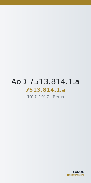 AoD 7513.814.1.a — CANOA