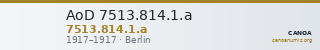 AoD 7513.814.1.a — CANOA