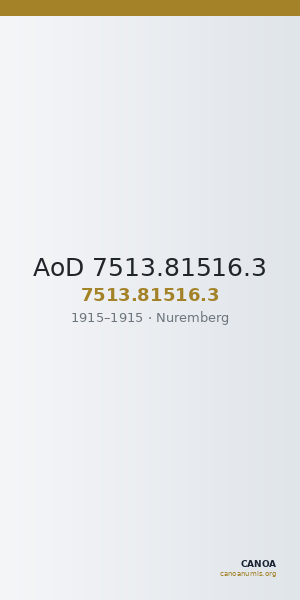 AoD 7513.81516.3 — CANOA
