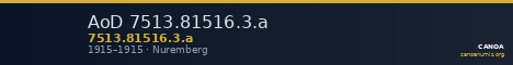 AoD 7513.81516.3.a — CANOA