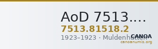 AoD 7513.81518.2 — CANOA