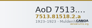 AoD 7513.81518.2.a — CANOA