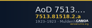 AoD 7513.81518.2.a — CANOA