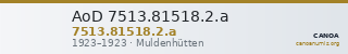 AoD 7513.81518.2.a — CANOA