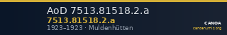 AoD 7513.81518.2.a — CANOA