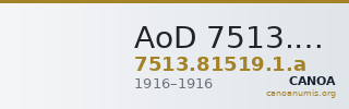 AoD 7513.81519.1.a — CANOA