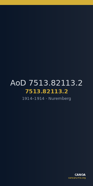 AoD 7513.82113.2 — CANOA