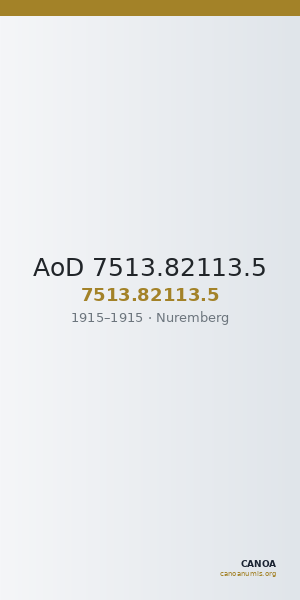 AoD 7513.82113.5 — CANOA