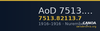 AoD 7513.82113.7 — CANOA