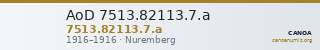 AoD 7513.82113.7.a — CANOA