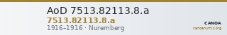 AoD 7513.82113.8.a — CANOA