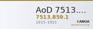 AoD 7513.859.1 — CANOA