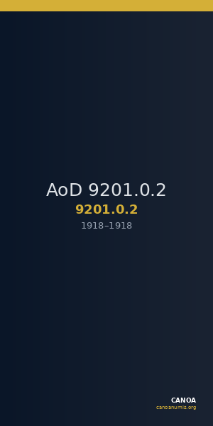 AoD 9201.0.2 — CANOA
