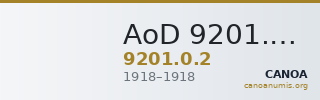 AoD 9201.0.2 — CANOA