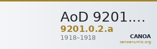AoD 9201.0.2.a — CANOA
