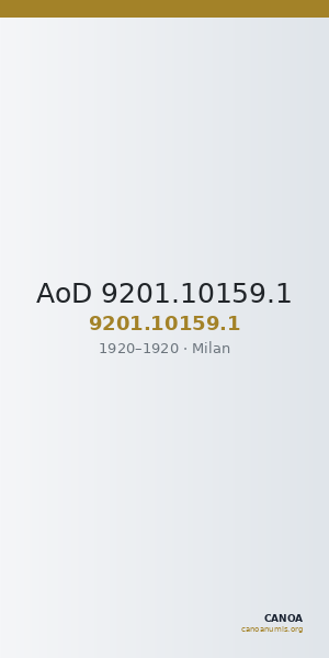 AoD 9201.10159.1 — CANOA