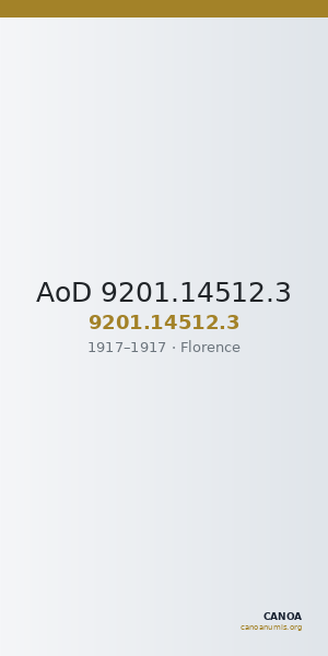 AoD 9201.14512.3 — CANOA