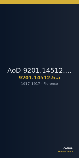 AoD 9201.14512.5.a — CANOA