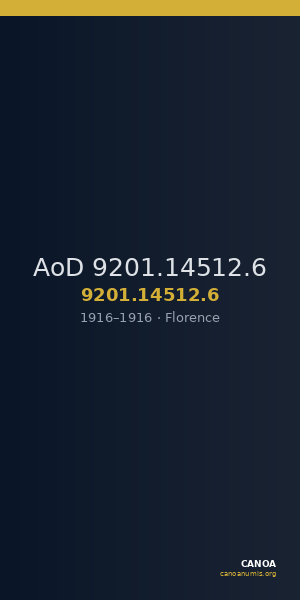 AoD 9201.14512.6 — CANOA