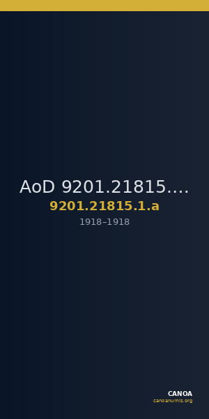 AoD 9201.21815.1.a — CANOA